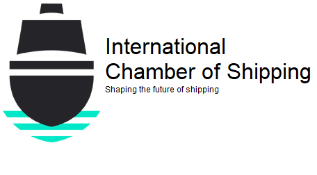 ICS International Chamber of Shipping logo and tagline