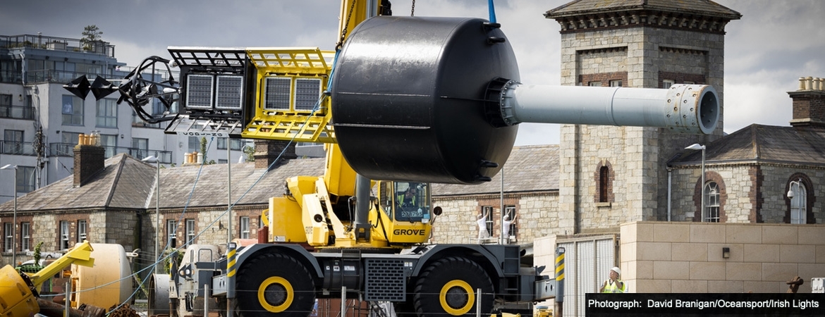 Photo of construction machine from the company Commissioner of Irish Lights