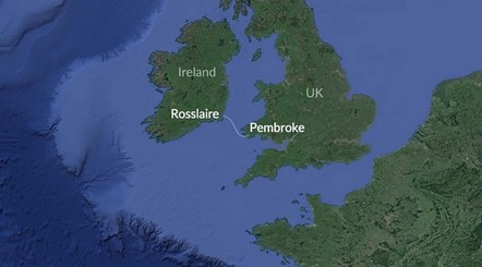 Rosslaire, Pembroke, Wales Route Map
