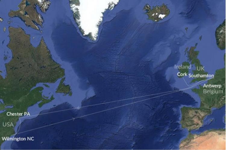 Cork USA Route