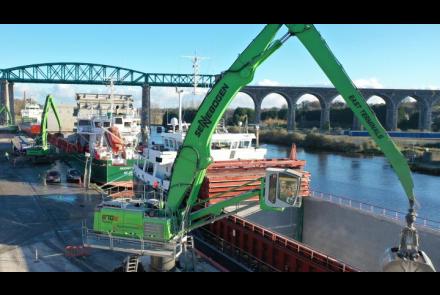 A machine at Drogheda Port 