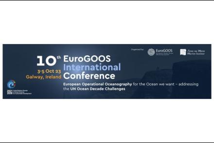 EuroGOOS logo and information on a banner