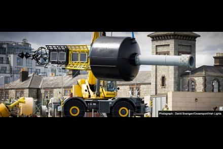 Photo of construction machine from the company Commissioner of Irish Lights